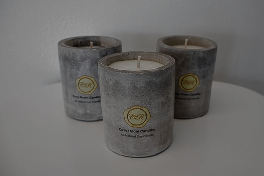 Explore our Wisconsin-made concrete candles with a durable water-cured mix and advanced wax blend for 20% stronger scents. Non-toxic, eco-friendly, and refillable—bold, industrial design with refillable inserts coming soon!